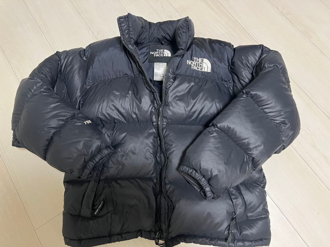THE NORTH FACE ブラックダウンジャケットＭ メンズ