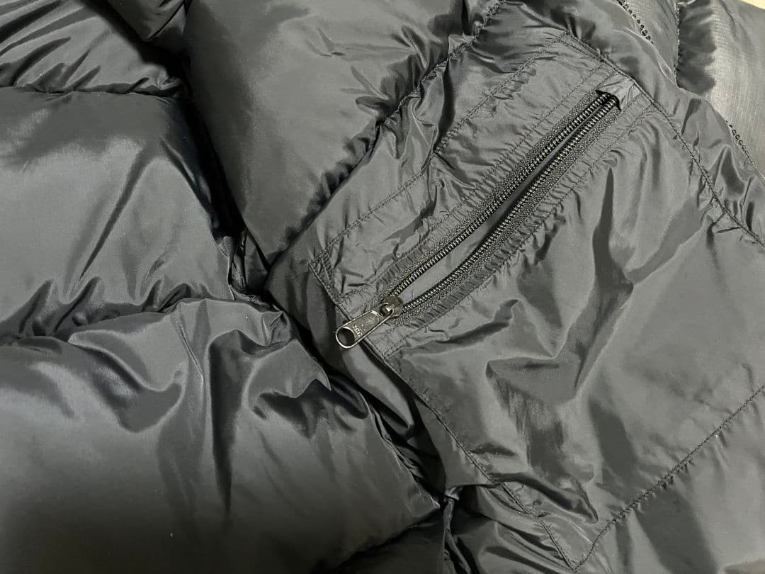 THE NORTH FACE ブラックダウンジャケットＭ メンズ