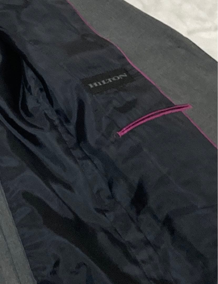 専用 ヒルトン グレーパンツスーツ