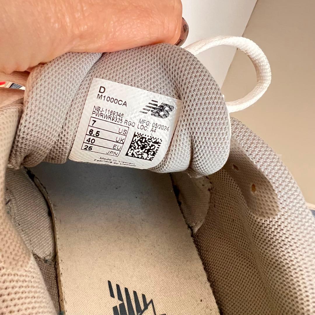 美品【new balance/ニューバランス】M1000CA スニーカー