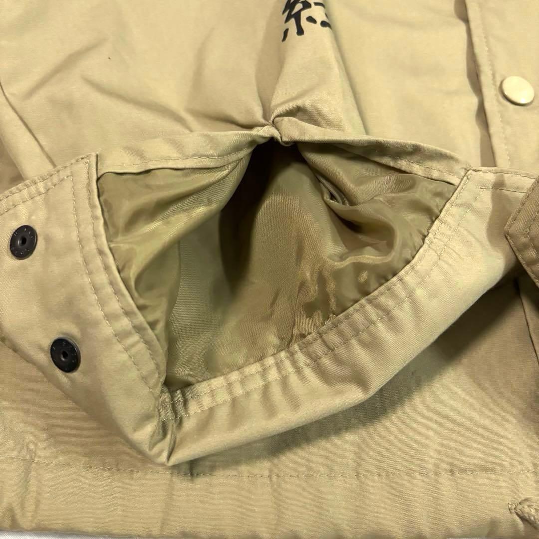 black means ブラックミーンズ　コーチジャケット 般若心経 M