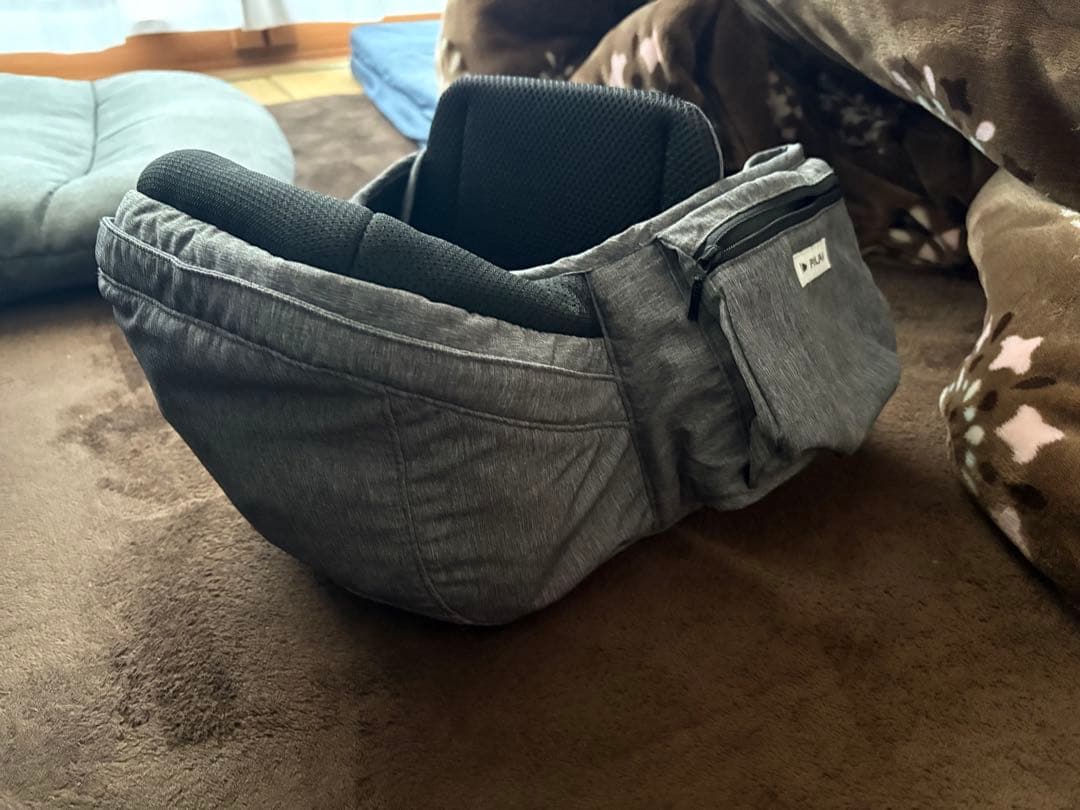 ポルバンプライム　POLBAN PRIME 抱っこ紐　ヒップシート　グレー