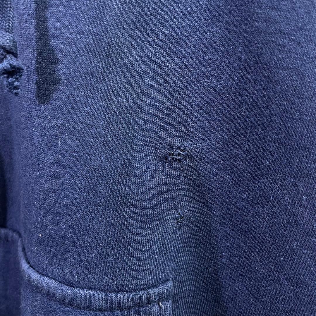 80s ダブルフェイス　ジップパーカー　ルーマニア製　L