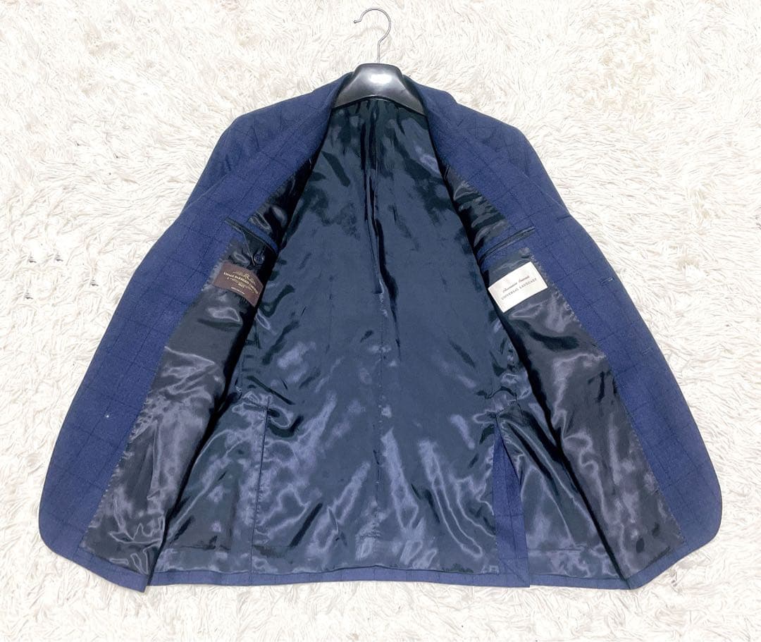 UNIVERSALLANGUAGE 未使用CANONICOネイビーチェックJK