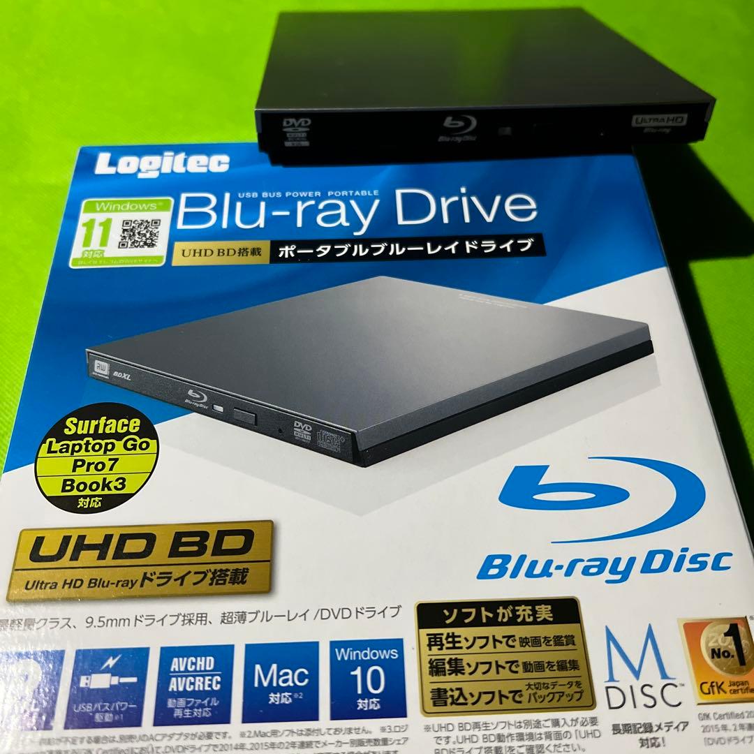 Logitech Blu-ray Drive ポータブルブルーレイドライブ