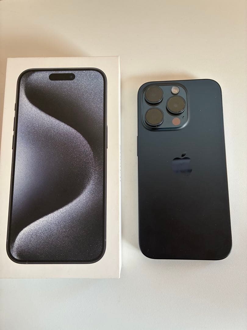 Apple iPhone 15 Pro ブルーチタニウム 256GB