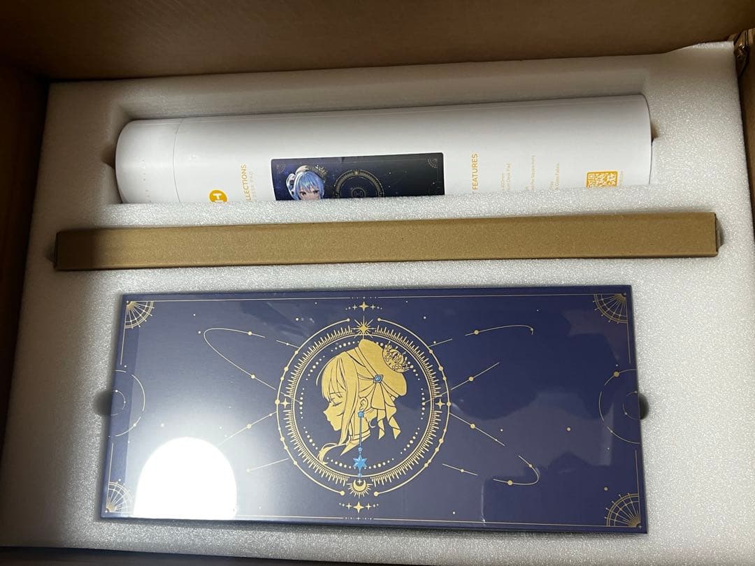 【初回限定版】星街すいせいコラボ キーキャップ＆マウスパッドセット