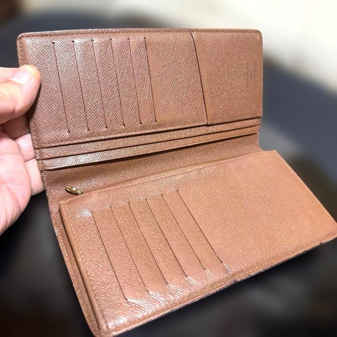 13☆良品☆モノグラム♪ポルトフォイユ ブラザ 二つ折り長財布