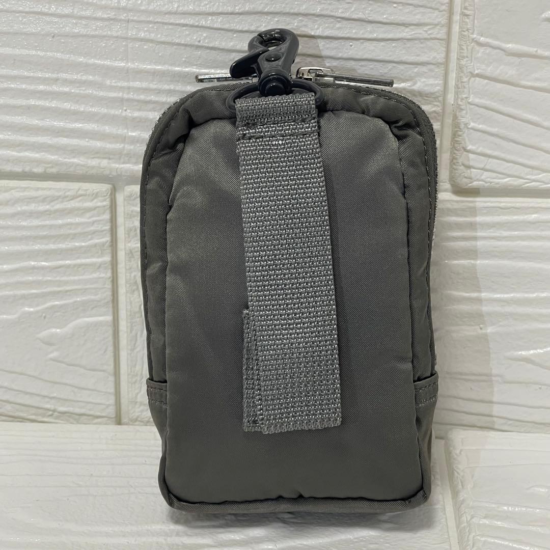 PORTER ポーター　タンカー　ポーチ　シルバーグレー小物いれ　スマホケース