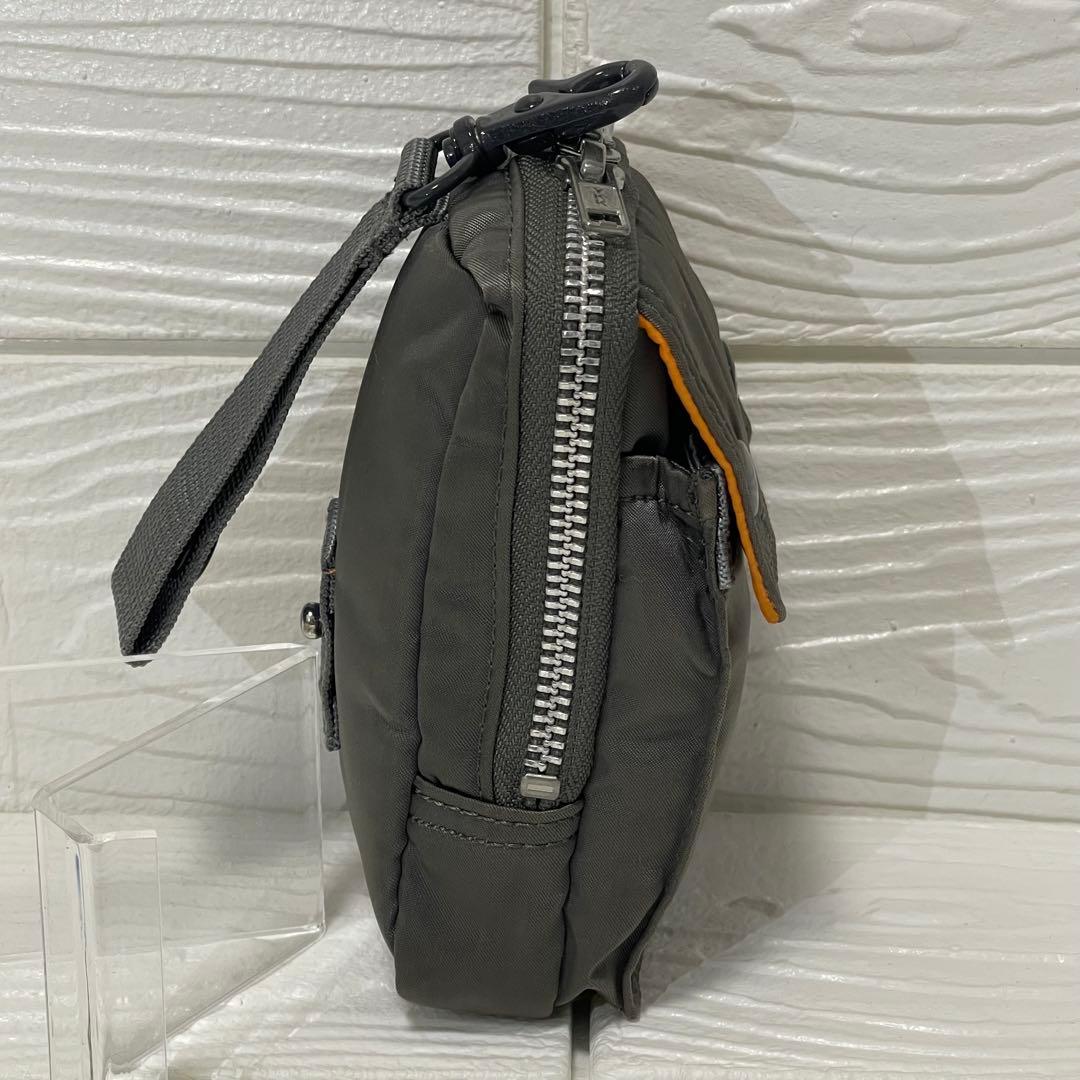 PORTER ポーター　タンカー　ポーチ　シルバーグレー小物いれ　スマホケース