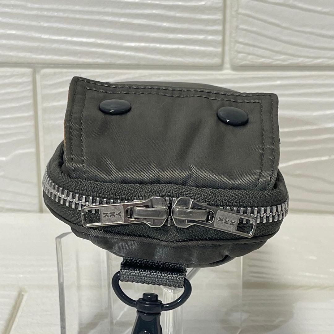 PORTER ポーター　タンカー　ポーチ　シルバーグレー小物いれ　スマホケース