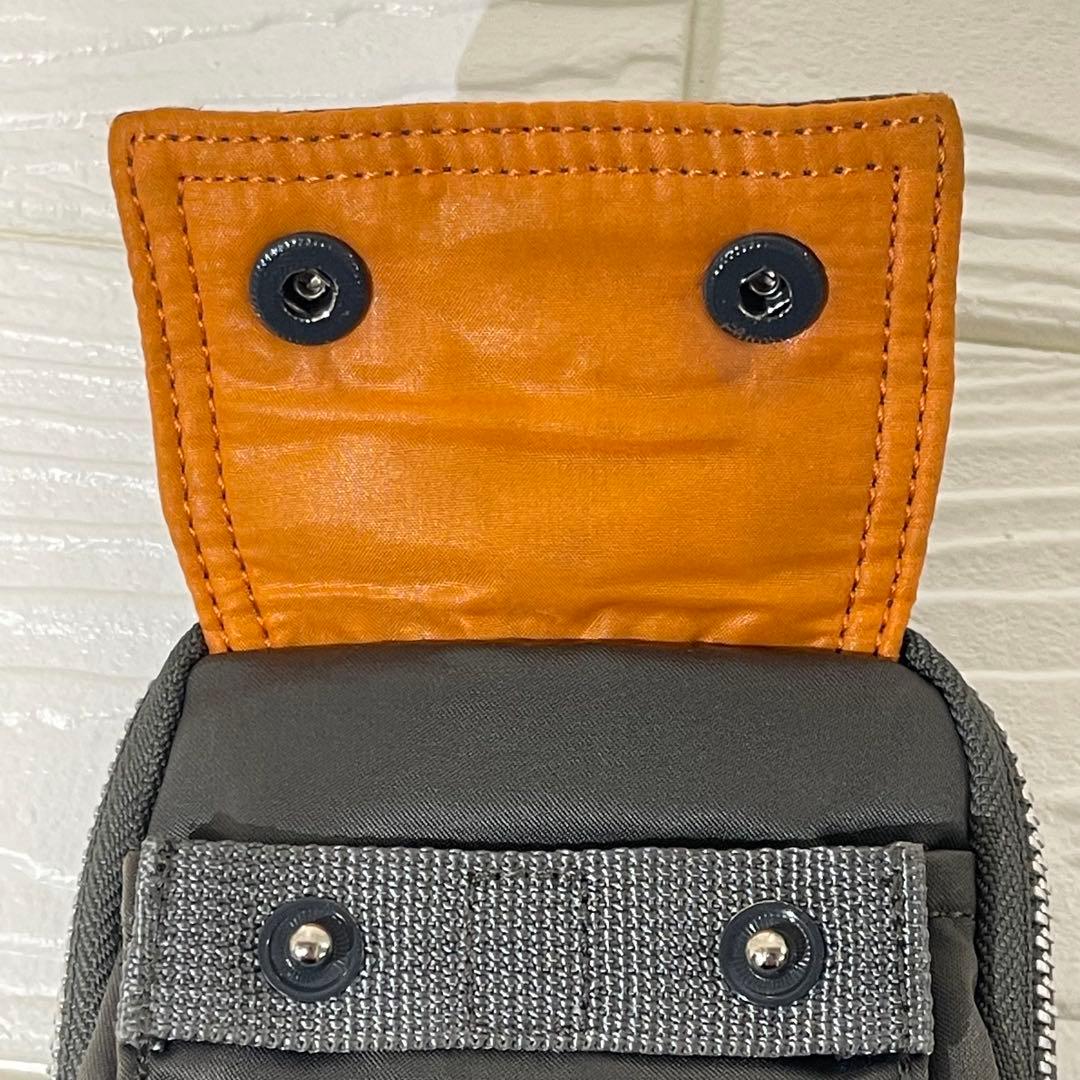 PORTER ポーター　タンカー　ポーチ　シルバーグレー小物いれ　スマホケース