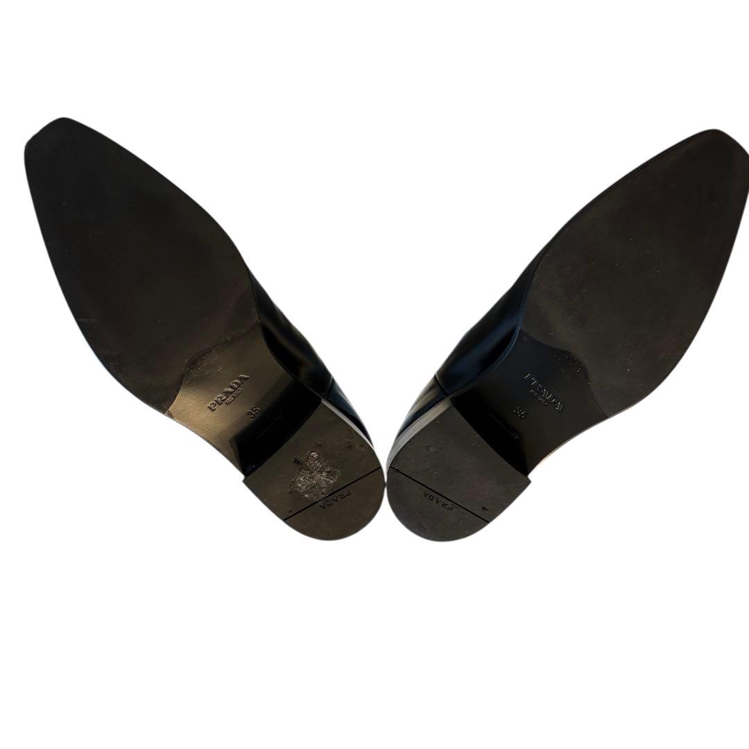 ［正規品］PRADA プラダ　サイドゴアブーツ ブラック 35 (22cm)