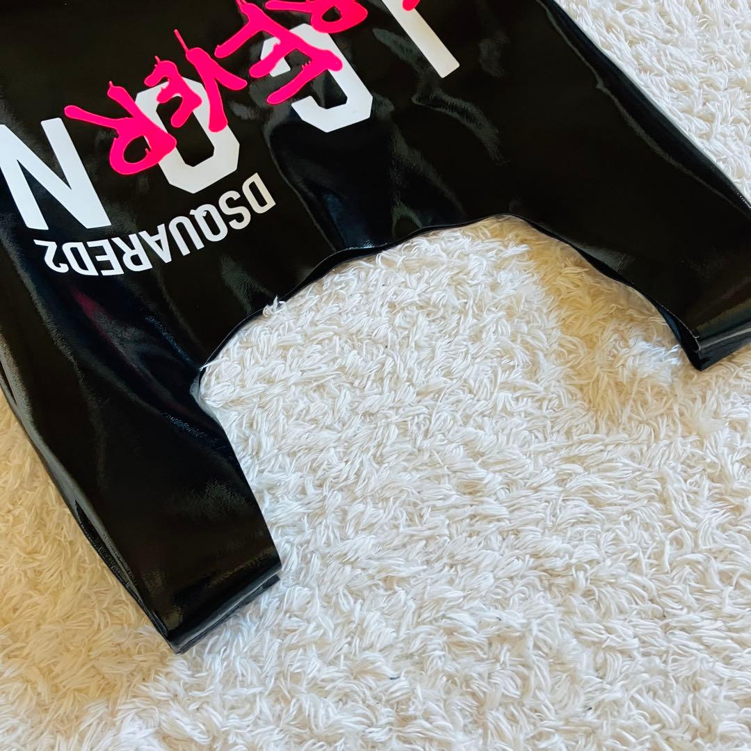 1467 新品タグ付き！定価7万　DSQUARED2 ICON トートバッグ　黒