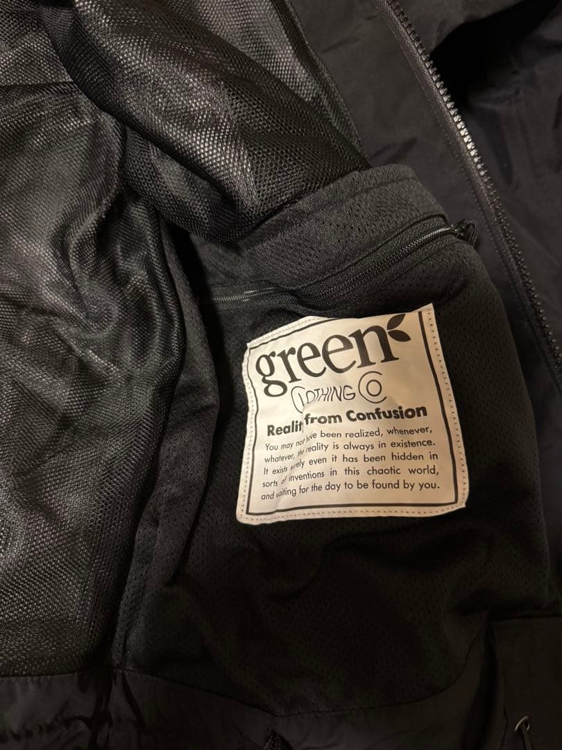 t*様 greenclothing OGA JKT ブラック Mサイズ 美品