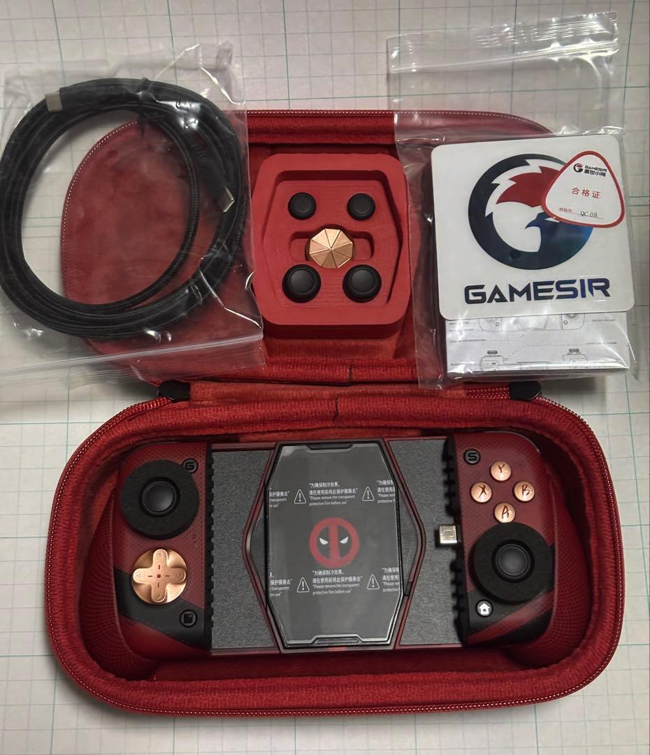 m*a様 gamesir x3 pro デッドプール