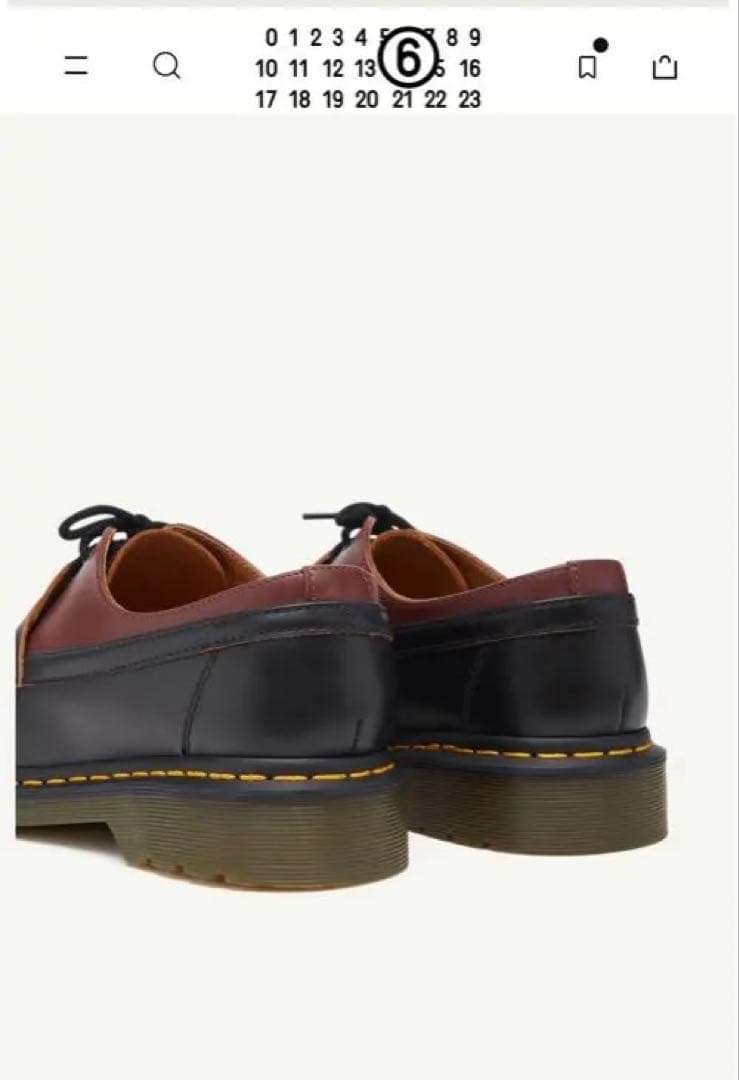 K*°様 ◆完売品24cm 新品Dr. Martens × MM6ローファー E
