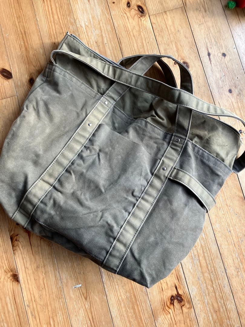 TEMBEA HARVEST TOTE LARGE カーキ mogno6