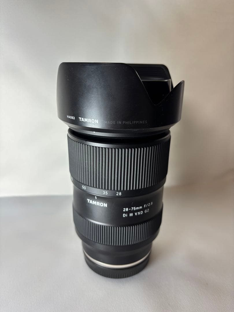 TAMRON 28-75mm F2.8 Di III VXD G2 フィルタ付