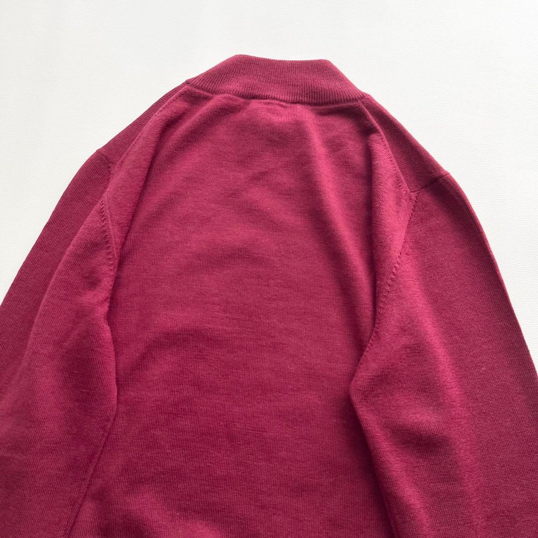 美品『Gran Sasso』モックネックニット／ウール／イタリア製／春秋冬／44