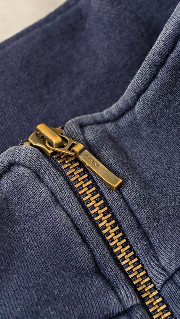 90s ポロスポーツ・ラルフローレン　ハーフジップスウェット