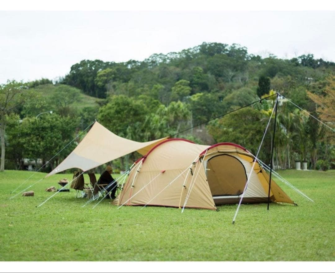  peak テントとタープセット ブラウン キャンプ用　最終値下げ