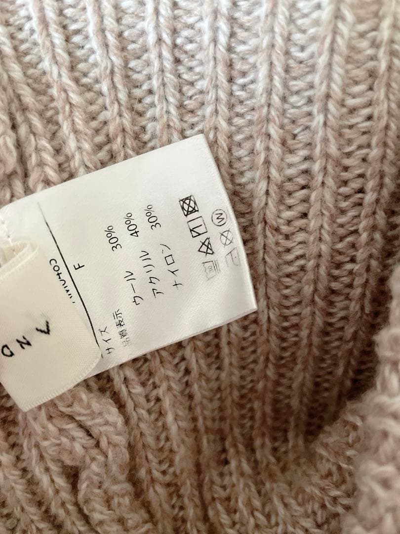 【送料込み】andmary シエナニットミニドレス アンドマリー