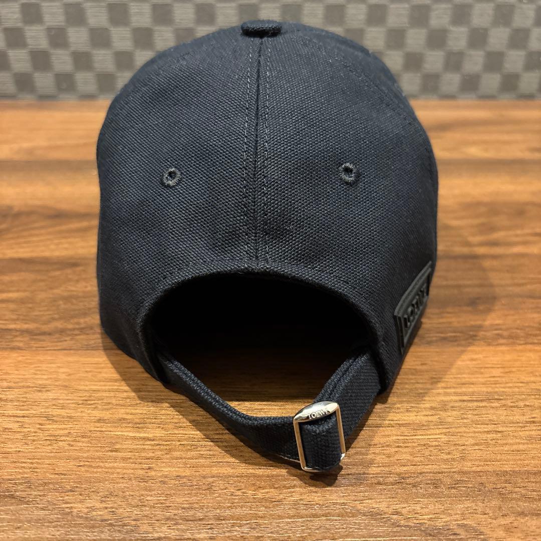 LOEWE パッチキャップ(キャンバス)