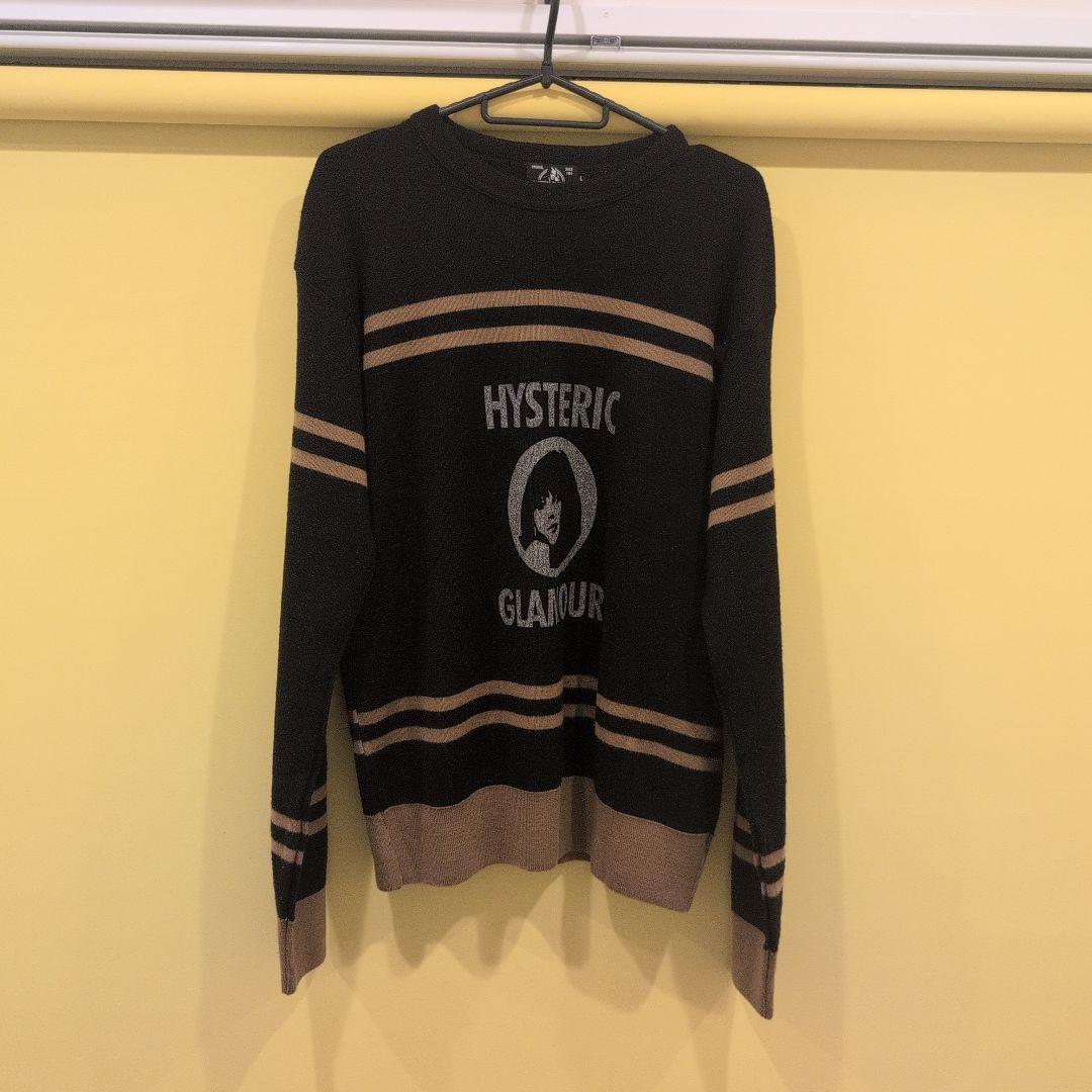 HYSTERIC GLAMOUR ニットセーター 黒・ベージュ