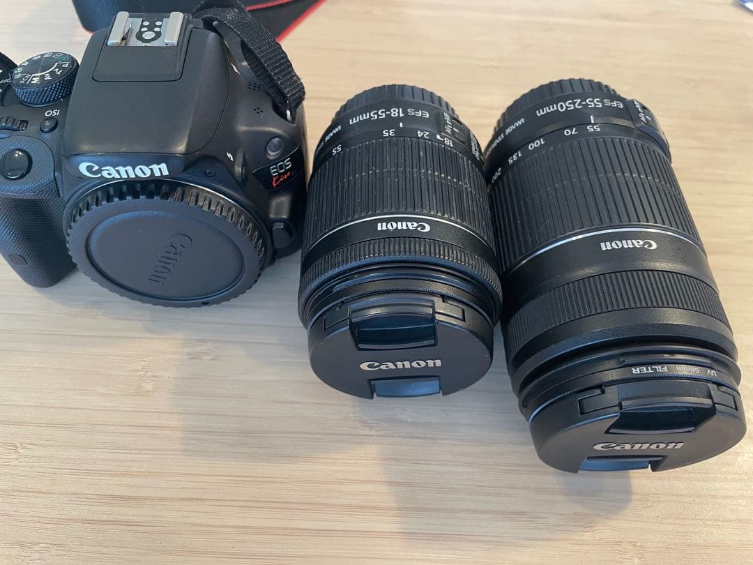 【故障なし】Canon EOS Kiss X7 ダブルズームキット