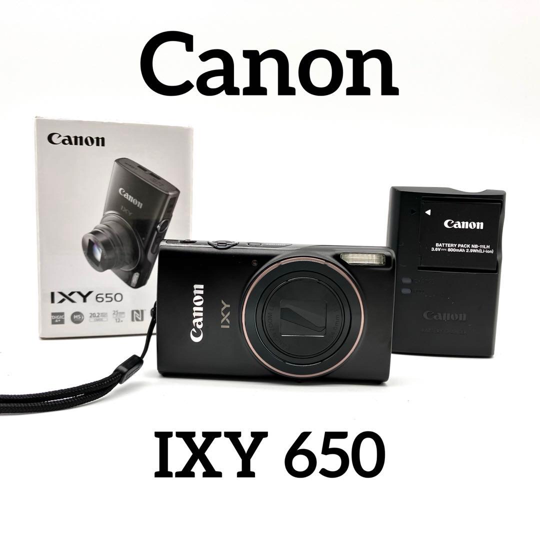 美品♪ Wi-Fi対応　Canon IXY 650 ブラック