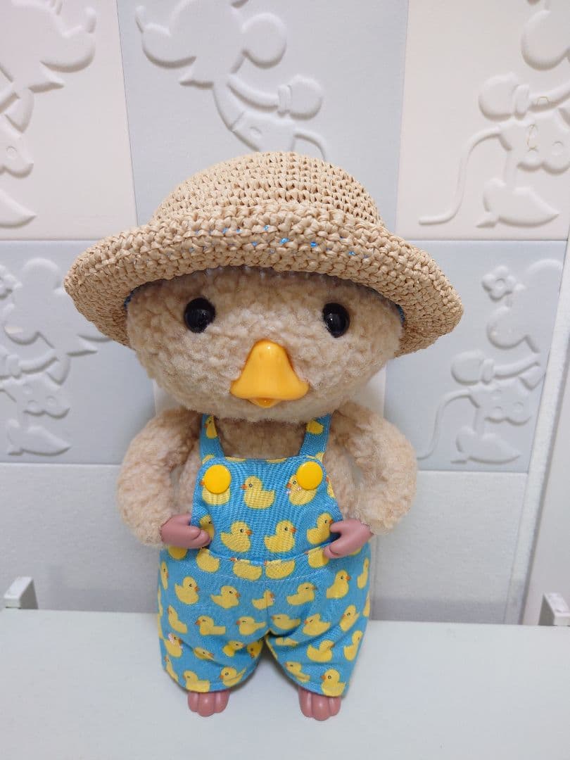 ぬいぐるくん 靴下・麦わら帽子 ・ショートブーツ