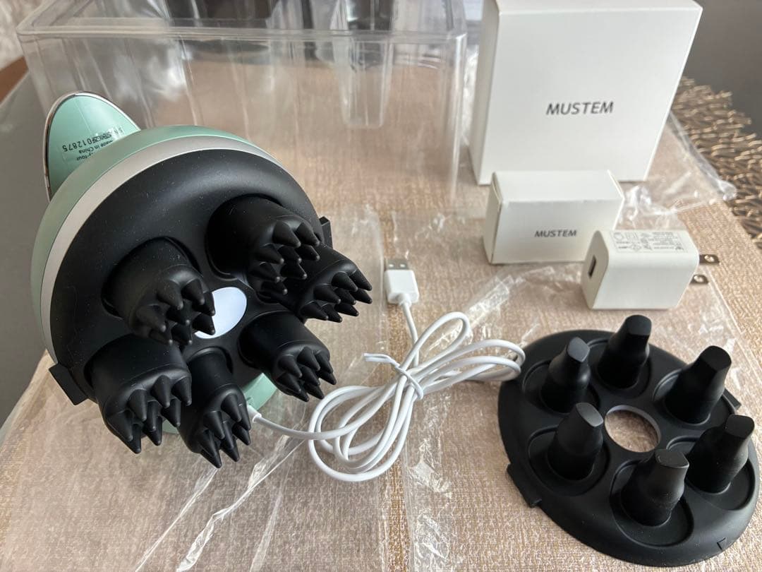 MUSTEM リラックスパ　頭皮マッサージ美容器