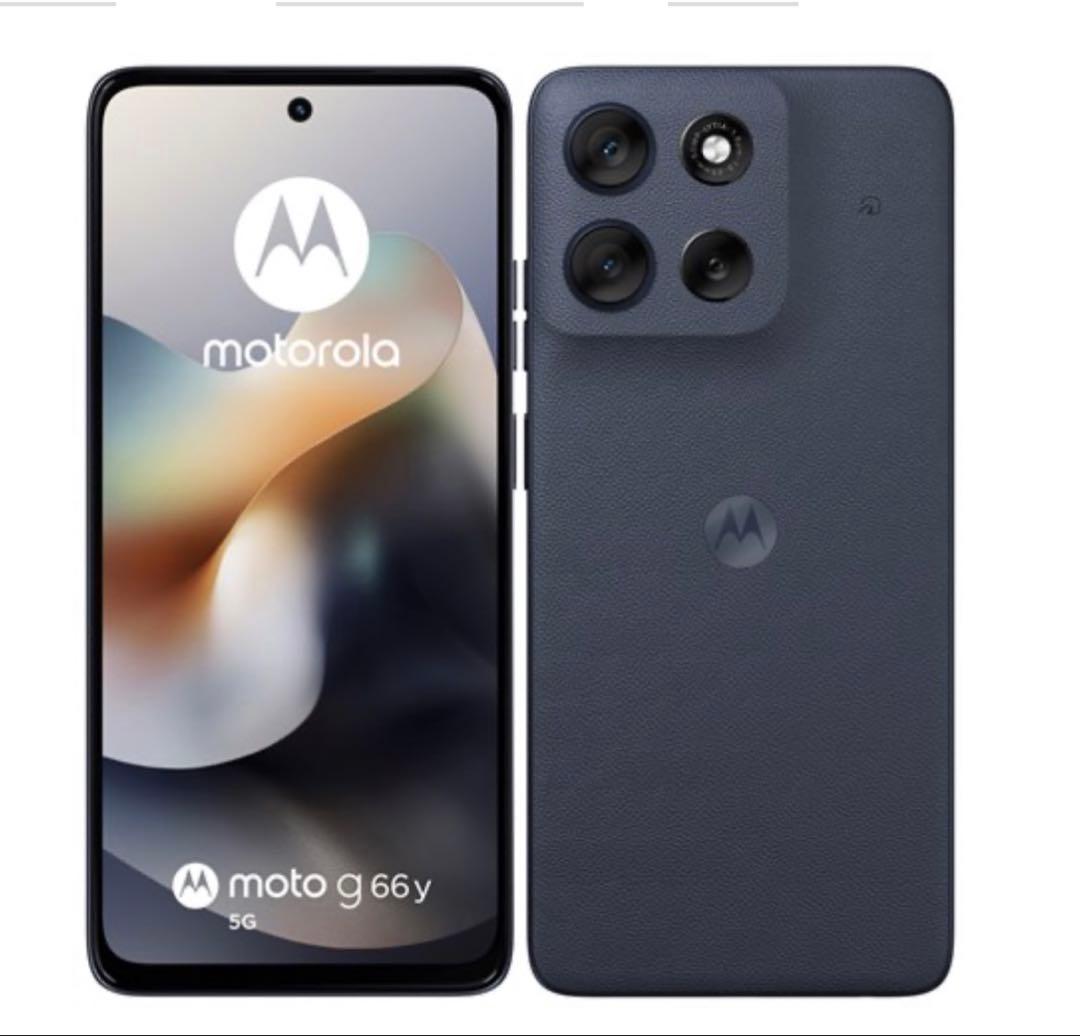 【新品未使用】moto g66y 5G 本体、ブラックオイスター色、残債無し