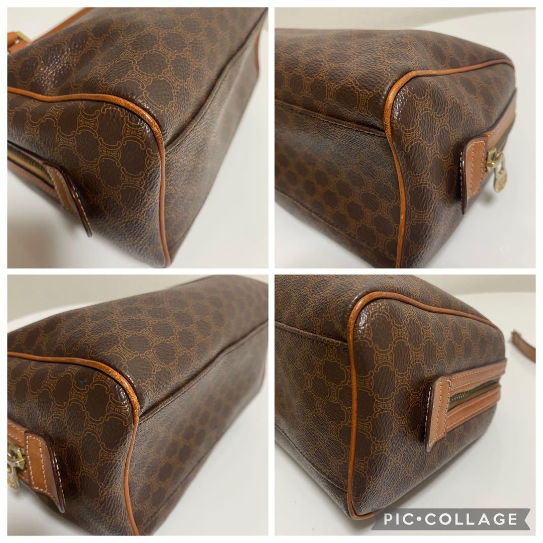 CELINE セリーヌ マカダム ミニボストン M12 ヴィンテージ 2way