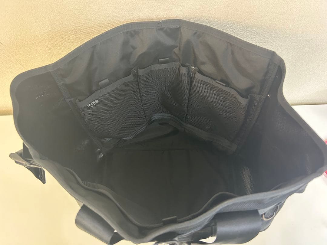 美品　ポーター　ヒート　トートバッグ　ブラック