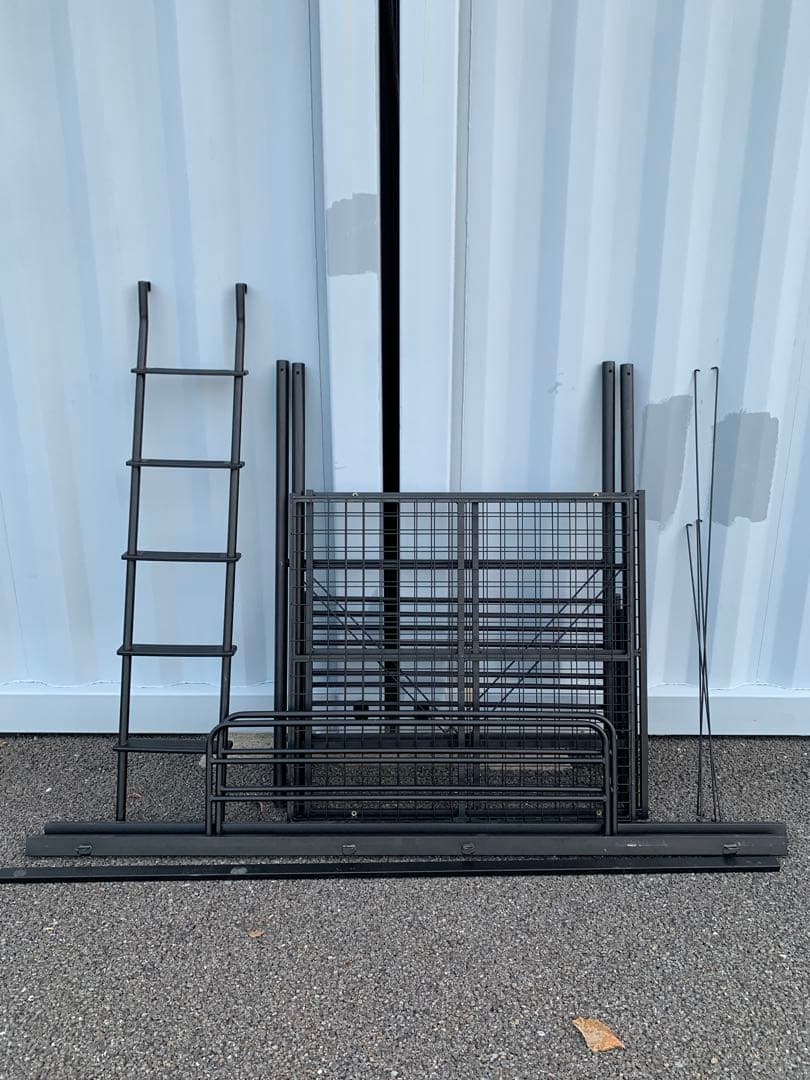 ニトリ ロフトベッド ブラック　手渡し限定