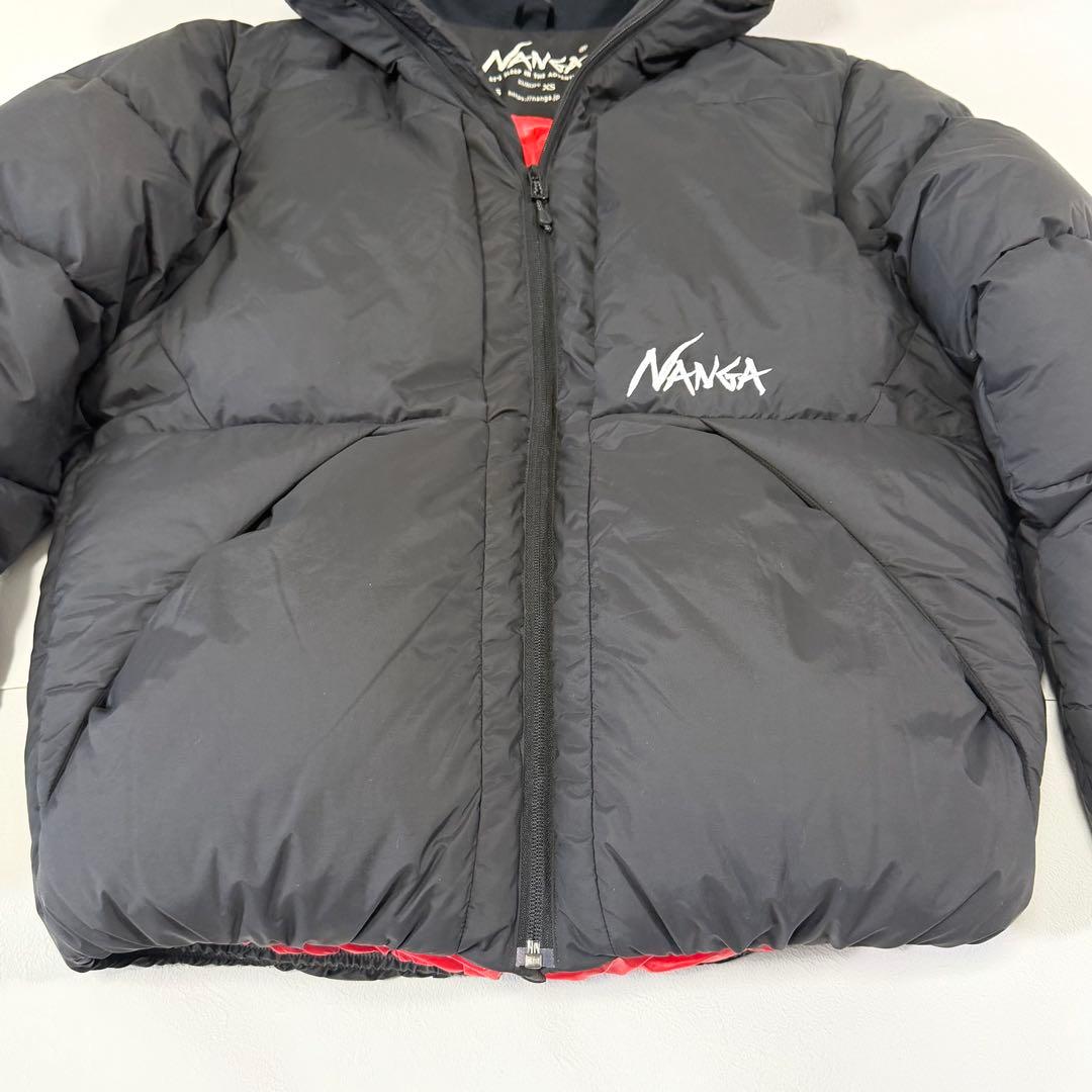 ナンガ ノーザンライトダウンジャケット アウター フード ブラック S
