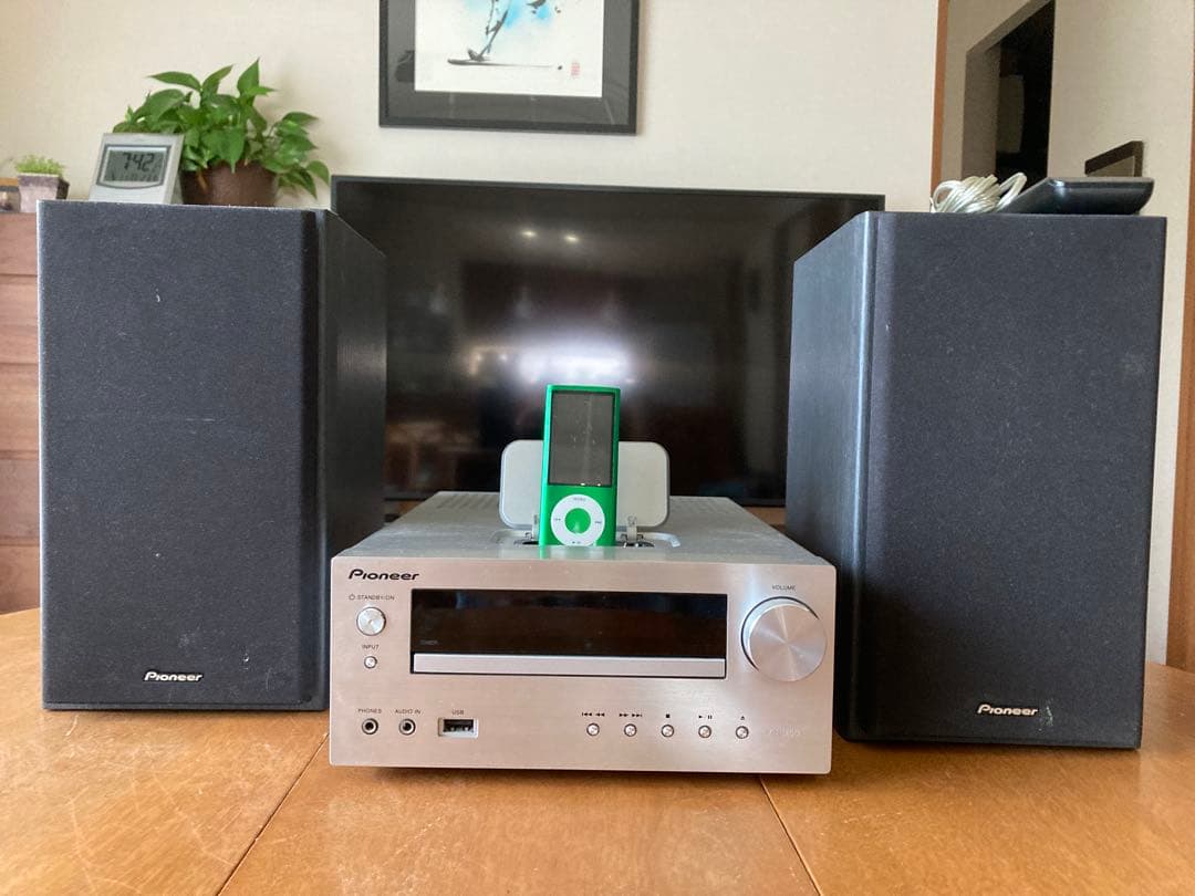 Pioneer CDミニコンポ X-HM50 iPod付き　USB再生可