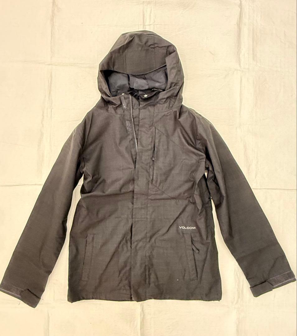 AA　VOLCOM スノーボードウェア 黒/黄緑