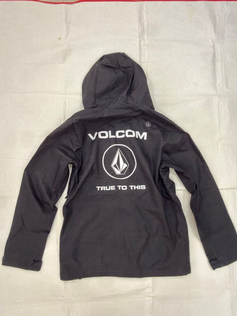 AA　VOLCOM スノーボードウェア 黒/黄緑