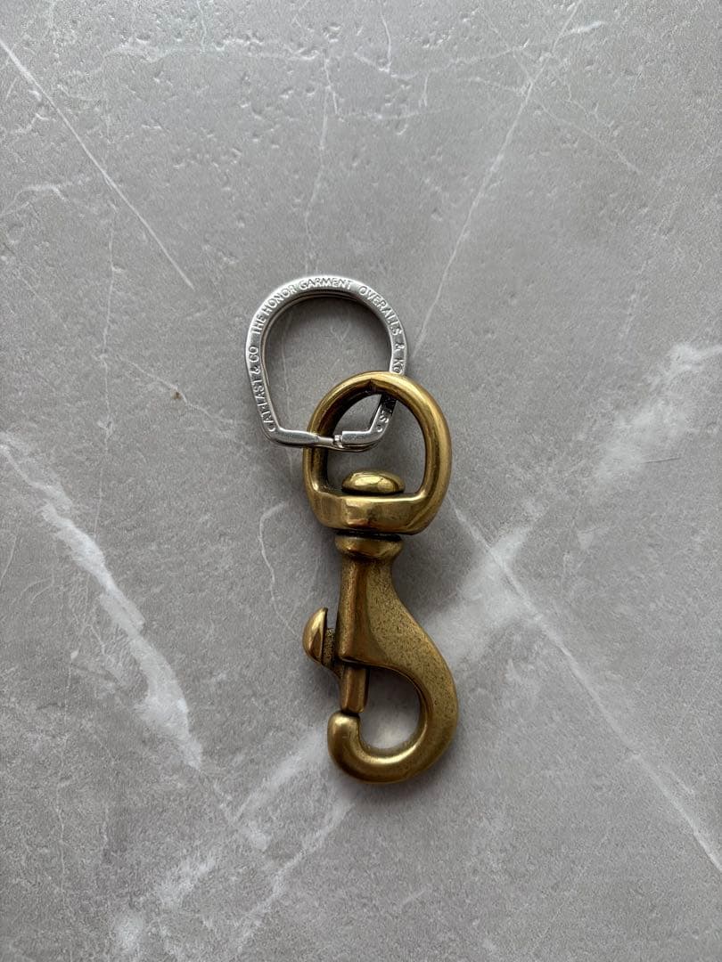 at last&co アットラスト キーリング ゴールド