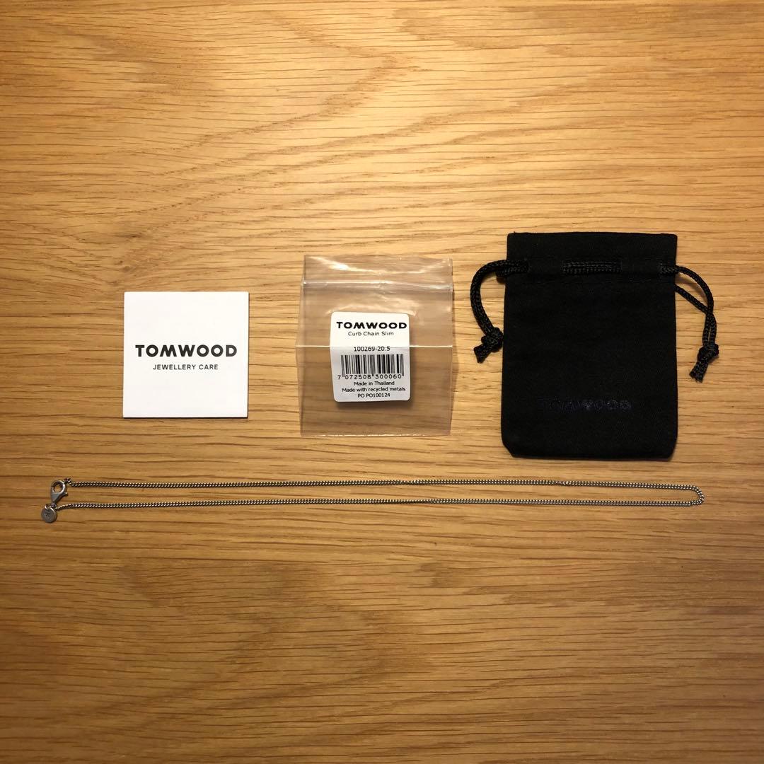アクセサリー TOMWOOD Curb Chain Slim 20.5 inch