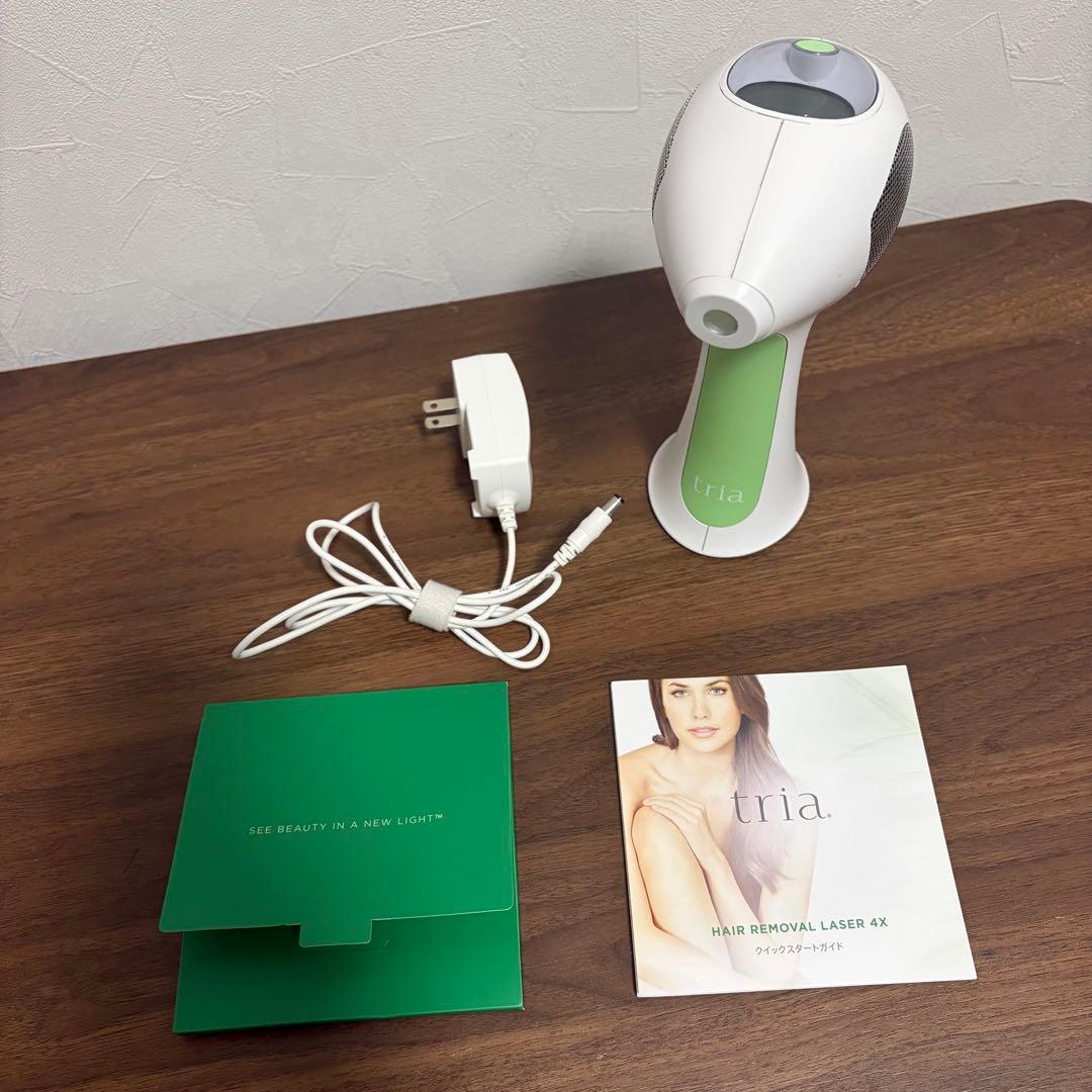 トリア 脱毛器 ホワイト グリーン