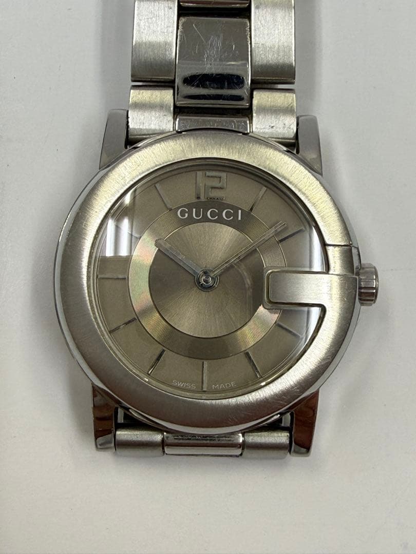 不動品 GUCCI 101L ステンレスベルト