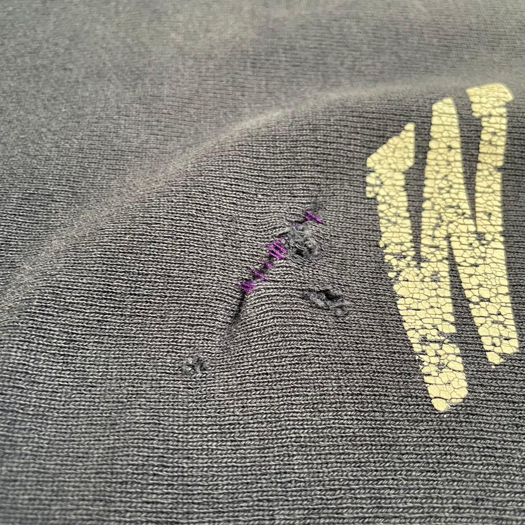 【雰囲気ネイビー！】チャンピオン　リバースウィーブ　フーディ　パーカー　紺　刺繍