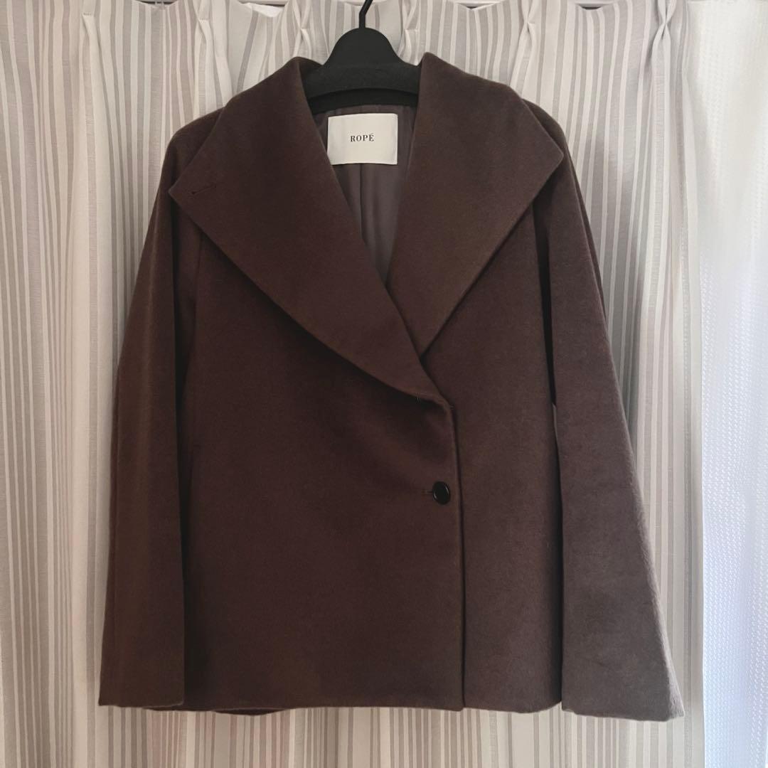 【Kay018】ROPE プレミアムカシミヤ ショートコート