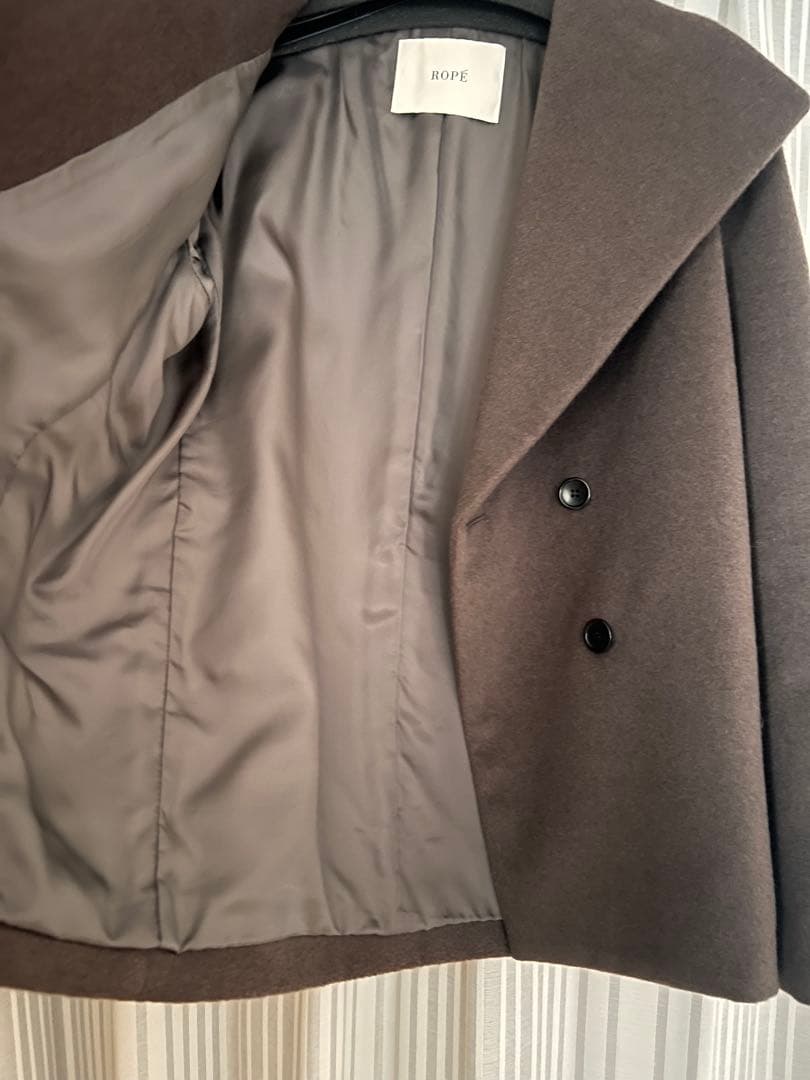 【Kay018】ROPE プレミアムカシミヤ ショートコート