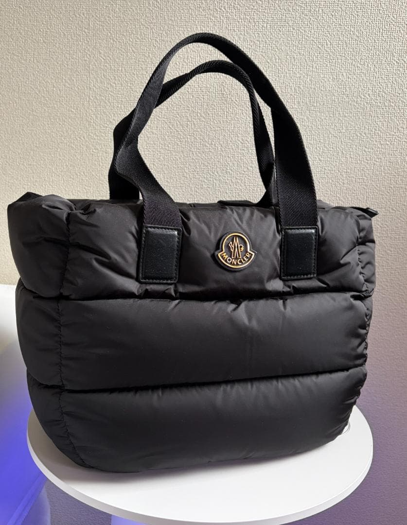 Moncler ブラック Caradoc ダウン トートバッグ
