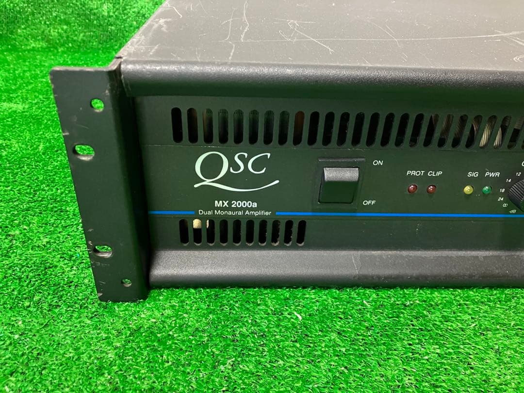 QSC　業務用　パワーアンプ　MX2000A　動作品